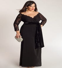 IGIGI by Yuliya Raquel Anastasia Plus Size Gown, $295, available at IGIGI, up to U.S. size 30/32. igigi