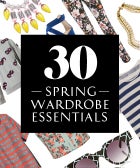 Collect All 30 Spring Wardrobe Essentials Opener
