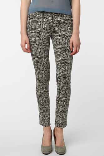 printed denim trend