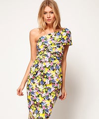 Give 'Em The Cold Shoulder In These Single-Strap Frocks op