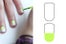 neon Stripe nail art designs