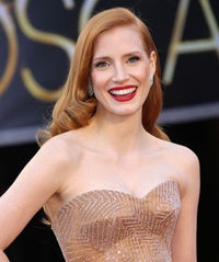 Oscars Beauty: The 10 Looks We Can't Stop Talking About Opener_Jessica-Chastain_Jim-Smeal_BEImages_rexusa_1255640ac
