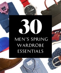 30 Men's Spring Wardrobe Essentials Opener